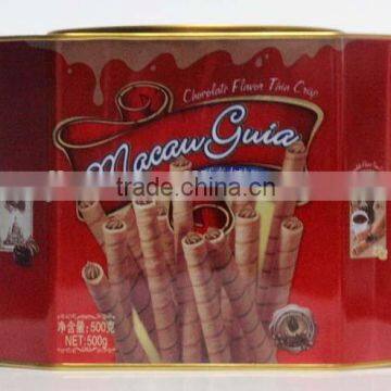  China/ express/ 2014new export/health/Solid/Clamshell round Cookies tin boxes/cans/pots for gum/mints/candy/Cookies