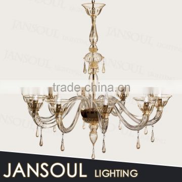 10 lamps clear glass chandelier gold finish round latern modern pendant lights for pub bars