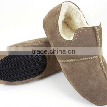 100% Australian sheepskin indoor shoes hot sale in 2012