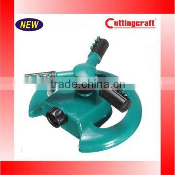 Garden Sprinklers 3 Arm Watering Lawn Sprinkler Garden Plant Yard 360 Degree Irrigation System Spray