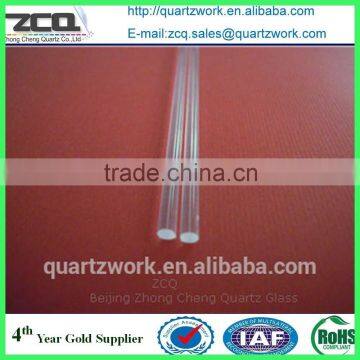 Clear Square Capillary Quartz Glass