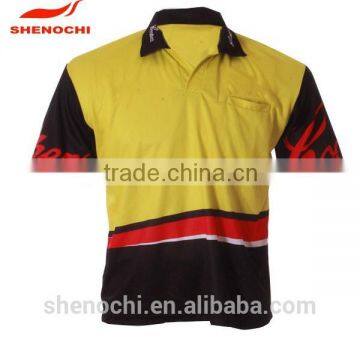 2015 new design hot selling dongguan factory short sleeve polo shirt