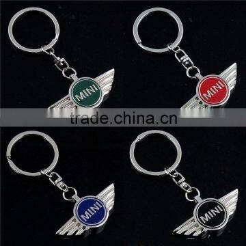 factory OEM custom printed car logo keychain