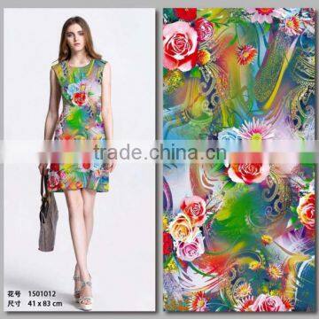 Custom Design Cotton Printing Textile Fabric for Dress / Bedding / Curtain / Shirt photo-2