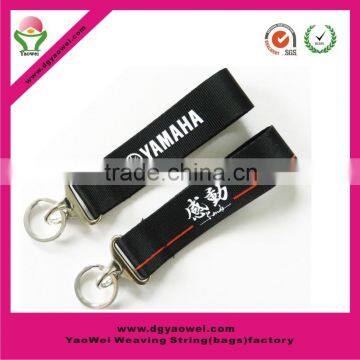 2016 new fashion promotional funny nylon keychain short lanyard