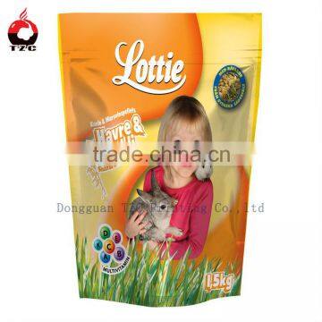 Plastic bag pet food bag, dog food bag, cat food bag