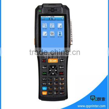 android gps pda with printer mobile data device qr code pos terminal