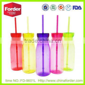 2014 New Design Plastic Bottle Tumbler With Lid photo-1