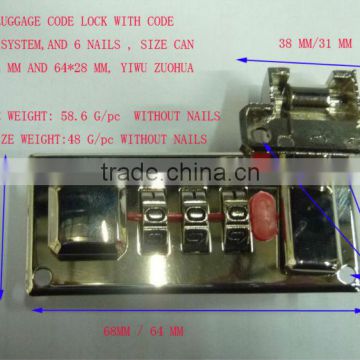 luggage BRIEFCASE combination lock