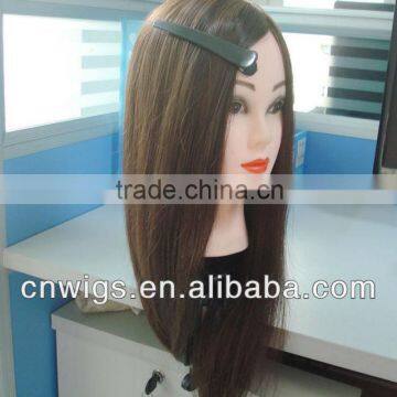 Factory Price human hair training head/training mannequin head