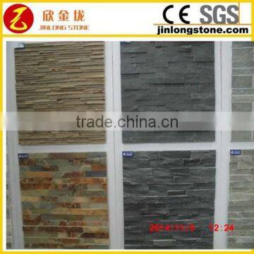 External Slate Stack Stone Mesh Tile