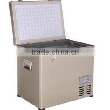 DC 80L Compressormini Solar Freezer, Car Freezer/fridge With Stainless Steel Cover photo-4