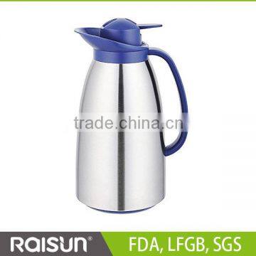 2014 high vacuum hot sell double wall stainless steel portable kettle 1200ML 1500ML 1800ML