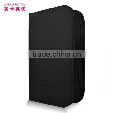 Best Quality Black PU 29 Holes Cosmetic Bag With Zipper Quality Choice photo-3