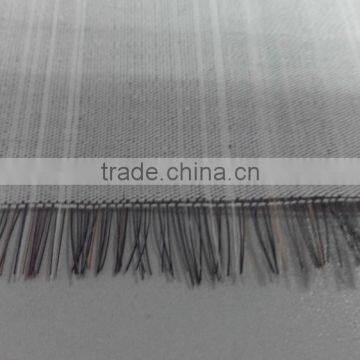 hair canvas fabric HR810 for suits high quality real horse hair interlining