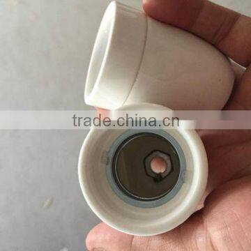 Simple E26 Ceramic Suspension Lamp With Fabric Wire photo-6