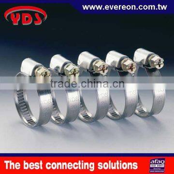 German type right angle pipe clamp worm gear hose clamp