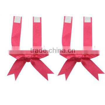 Adhesive tape ribbon packaging bows