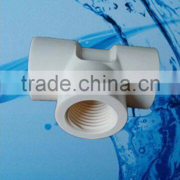 High Quality Pvc Threaded Tee/BS Standard Pvc Tee photo-2
