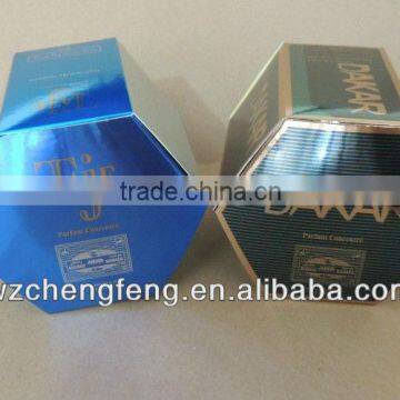 luxury 2013 new cosmetic paper packaging box with beautiful printing paper box