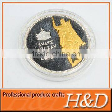 eye-catching custom military souvenir coin with portraits