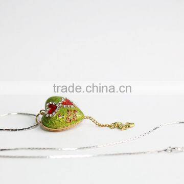 New Fashion Pewter Enamel Open Heart Pendant photo-5