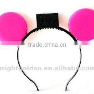 led headband flashing in the dark Mickey mouse type