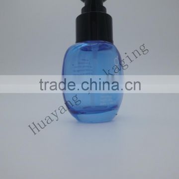 colored glass bottle wholesale glass bottle black plastic cap