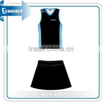 KNT-3-14 customized colorfull netball uniform