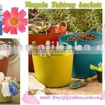 Flexible Tubtrug buckets,plastic ;aundry bucket,bath basin,FlexiBag