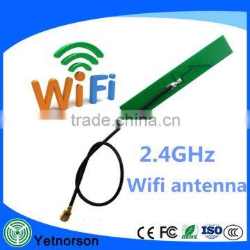 Factory Price Good Performance 2.4g Internal Wifi Patch Antenna With 1.13 Cable