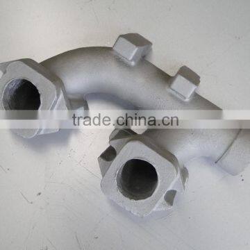 QT400 Exhaust Pipe, Cast Exhaust Pipe, Casting Foundry Service photo-2