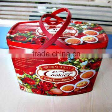 new disign hot sale tin basket box