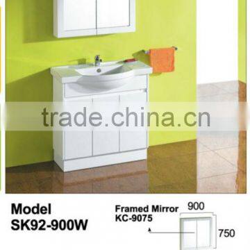 MDF / PVC ready made bathroom cabinet SK92-900W