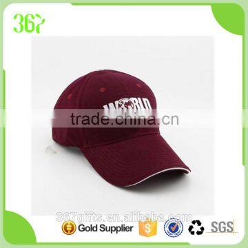 Top Quality Fashion Design Cotton Promotional Six Panel Adults Sports Baseball Cap