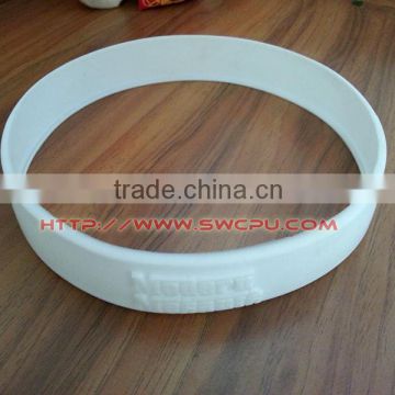 Silicone Rubber Band with customized Embossing Logo