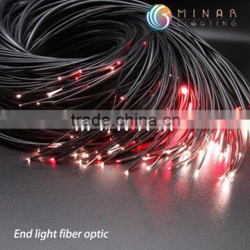 2015 color changing outdoor fiber optic led deck lighting for garden
