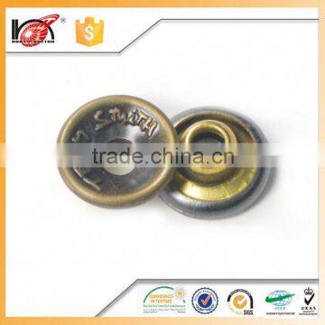 alloy metal sewing snap jeans button denim rivet for manufacturers