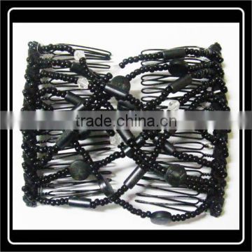 Hot-Sale fashion abstract design pair of metal hair comb,twin hair combs-BBF09023