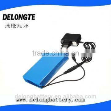 12v led lamps rechargeable battery pack li-ion battery with high quality pcb lithium polymer battery