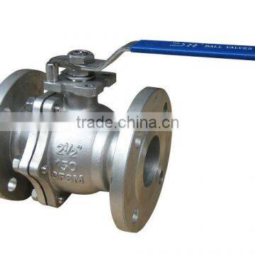 ANSI B16.5 stainless steel High Pressure Ball Valve for gas