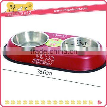 Stainless Steel Anti-skid pet dog Bowls