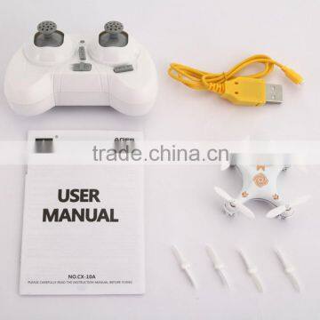 Hot Selling Special Design Mini Nano Drone Cx10 Quad Cx-10 Quadcopter rc Mini Drone With hd Camera and Gps