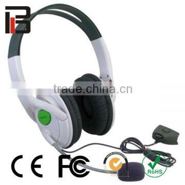 stereo headset with mic for xbox360 earphone for xbox360 for xbox360 accessories