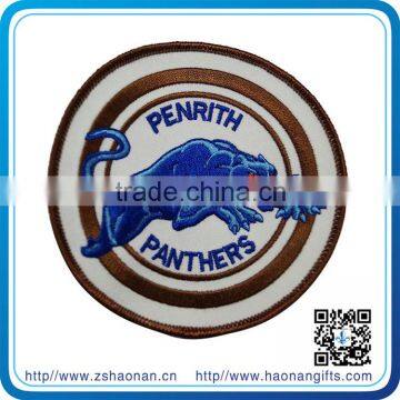 Export products polyester custom embroidery patch from china