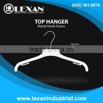 MN 12 - 12" Plastic Hanger with Metal Hook for Tops, Shirt, Blouse (Philippines)