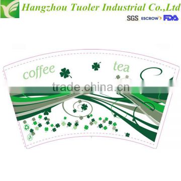 100ml PE Coated Coffee Cup Sheet/Paper Cup Blank