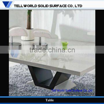 Simple style dining table/acrylic cafe table/japanese style dining table