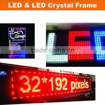 Manufacturing led acrylic writing board neon light transparent acrylic led writing board