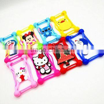 Cartoon Design Cute Cell Phone Case,silicone Mobile Phone Cover for Girls HC021